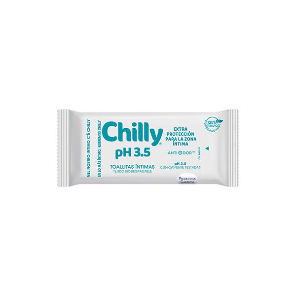 Intimní ubrousky Chilly s pH 3,5 12 kusů | 12 kusů