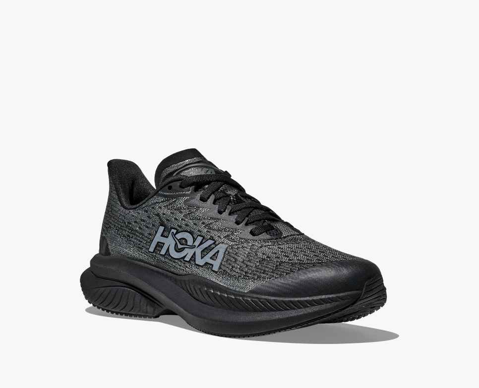 HOKA Mach 6 Schwarz/Schwarz