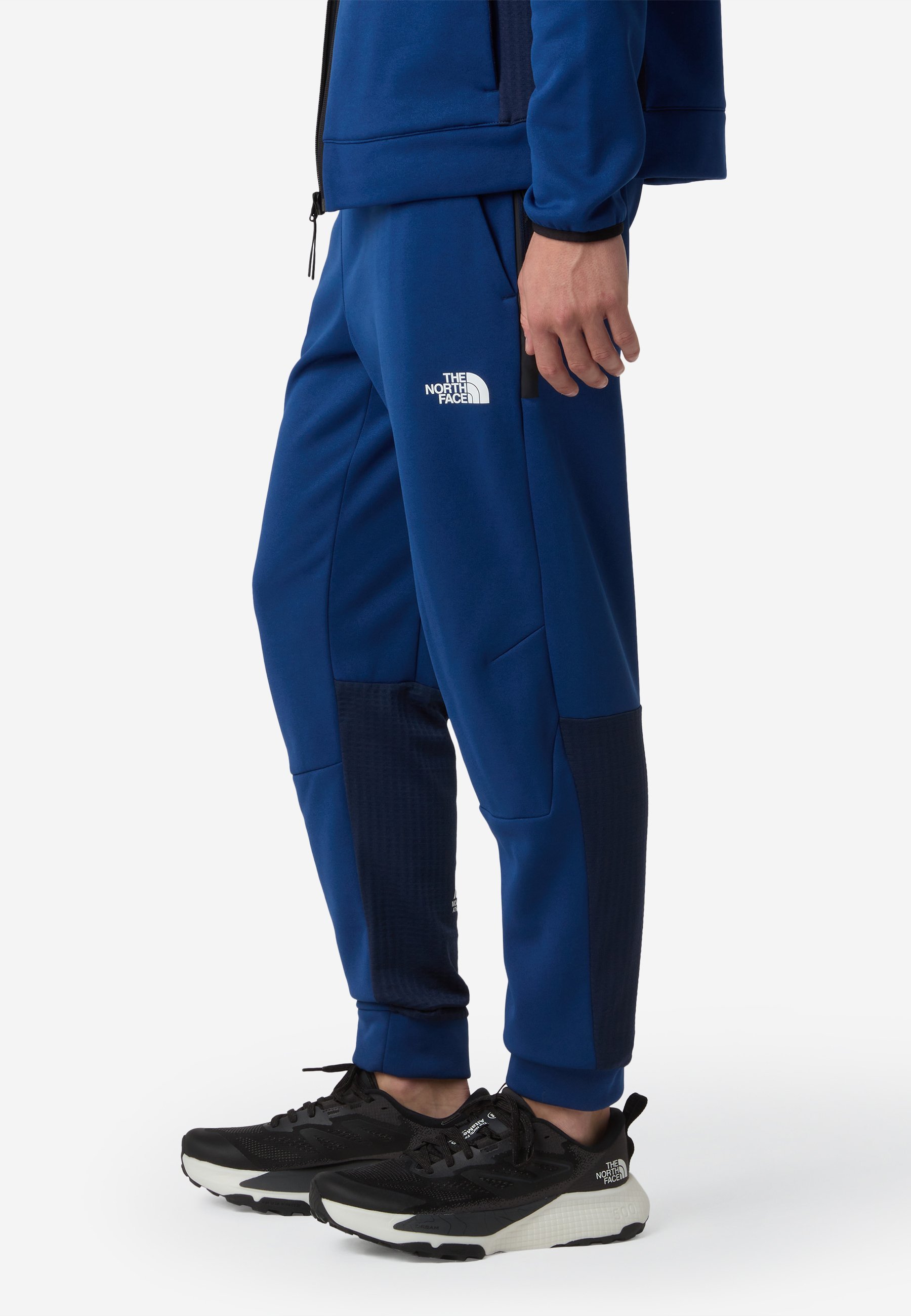 The North Face M MOUNTAIN ATHLETICS FLEECE PANT - Dressipüksid - sinine/tumesinine