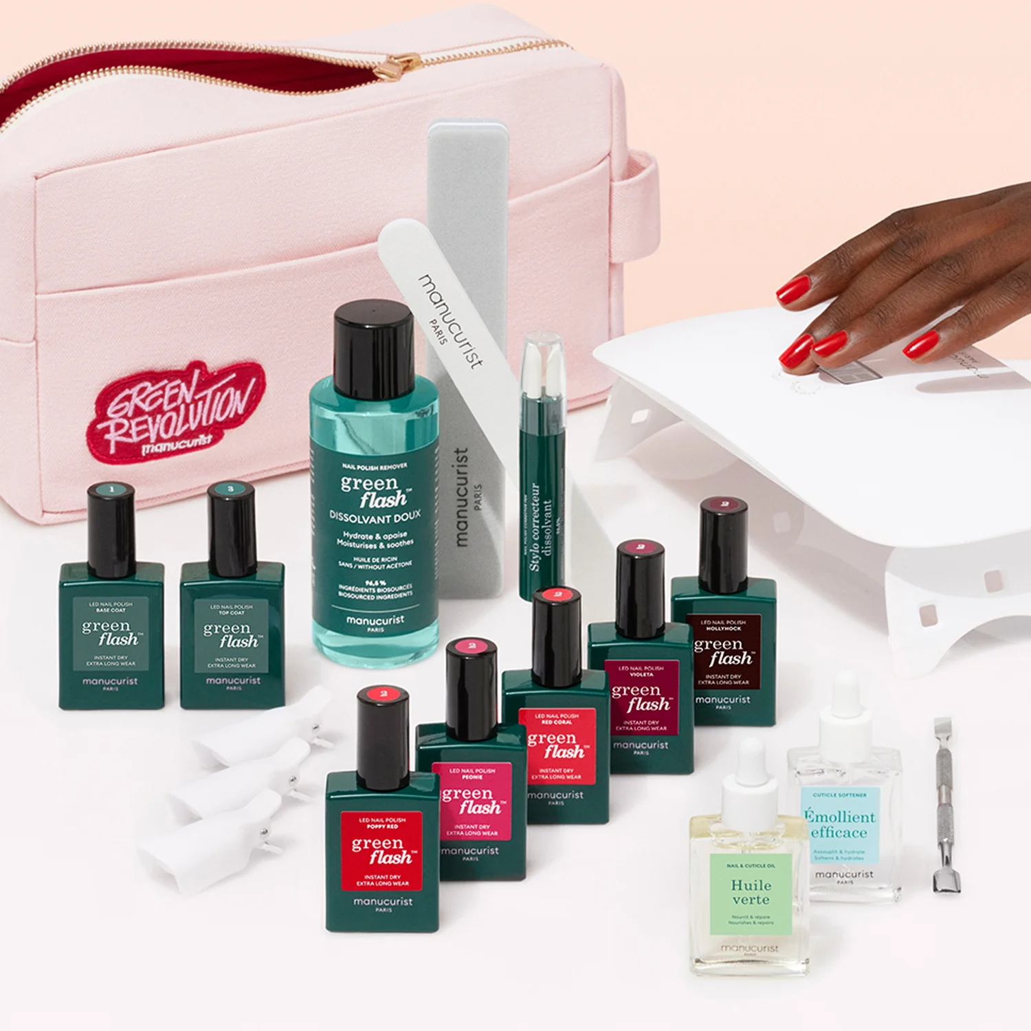 Semi-permanent LED Green Flash™ Trousse Super Addict