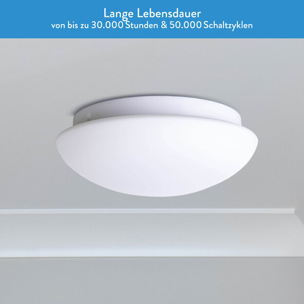 Φωτιστικό οροφής LED BERGEN, ⌀ 25,5 cm