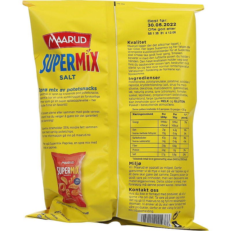 Maarud Supermix 130 g Sel Maarud