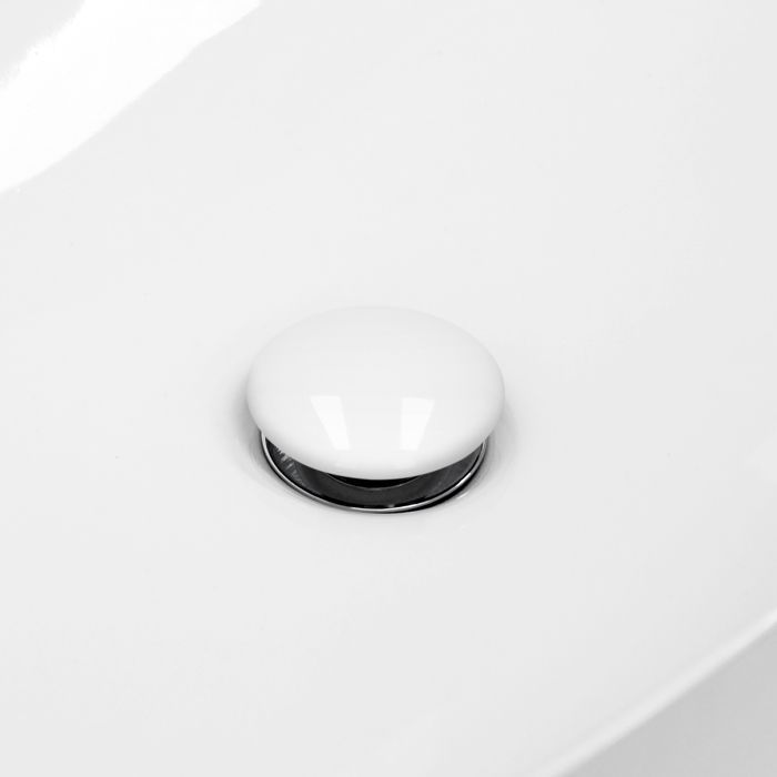 ML-Design Universal Sink and Toilet Drain Set without Overflow, Drain Plug Valve with Seals, Pop-Up Steel
