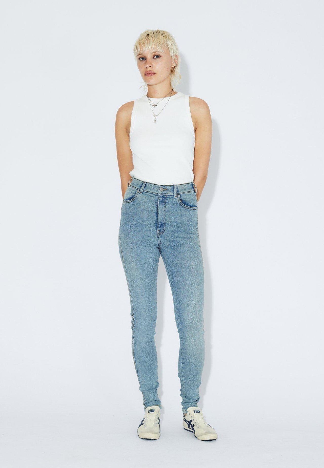 Dr.Denim MOXY - Jean coupe skinny - style cape léger vintage