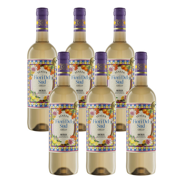 Sicillia DOC Grillo, 6 Flaschen à 0,75 l