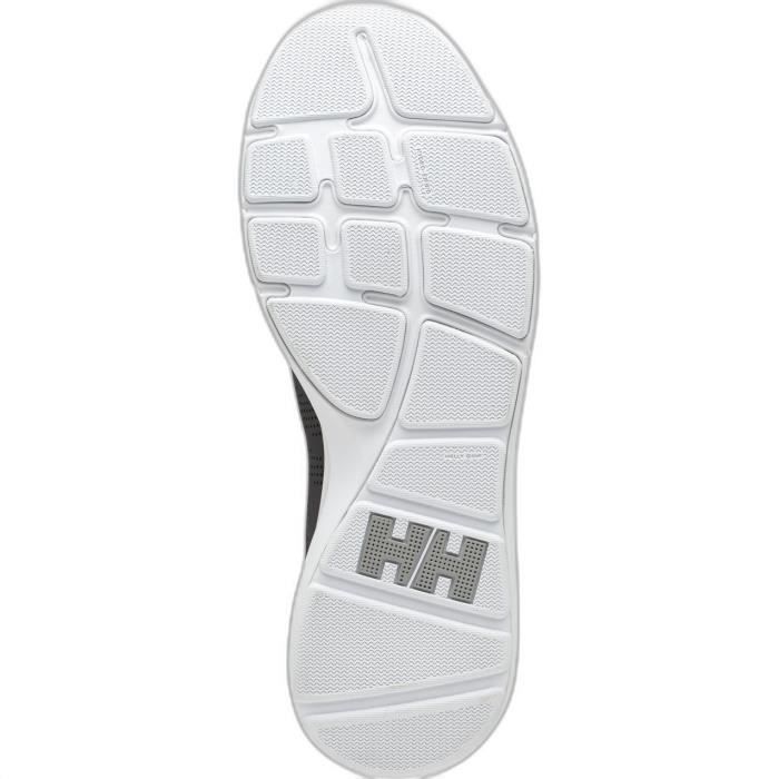 Sapatos aquáticos Helly Hansen Ahiga V4 Hydropower - preto/branco/cinza prateado - tamanho 41