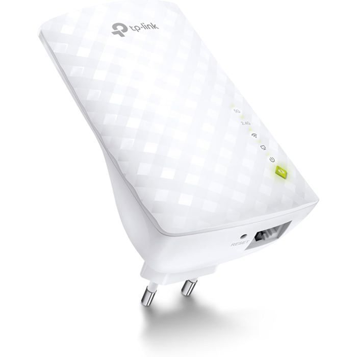 Repetidor WiFi - CHOUMICHA - RE200 - AC750 Mbps - Doble banda 2.4/5 GHz - Puerto Ethernet