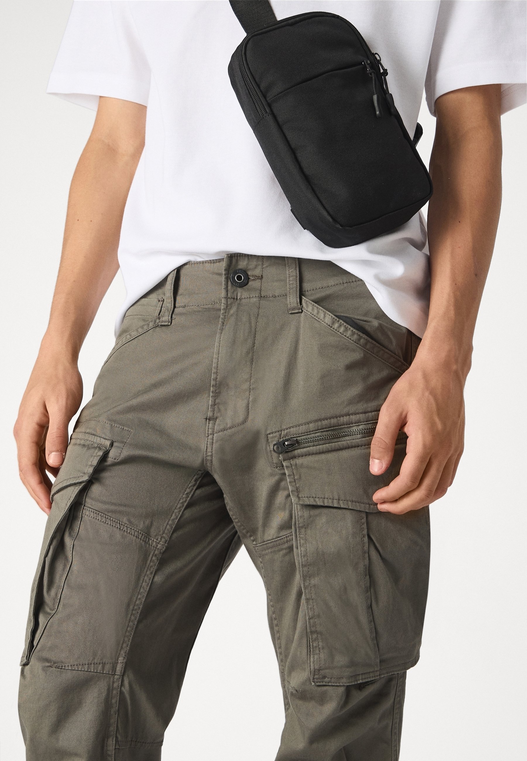 Pantalon cargo G-STAR - gris foncé