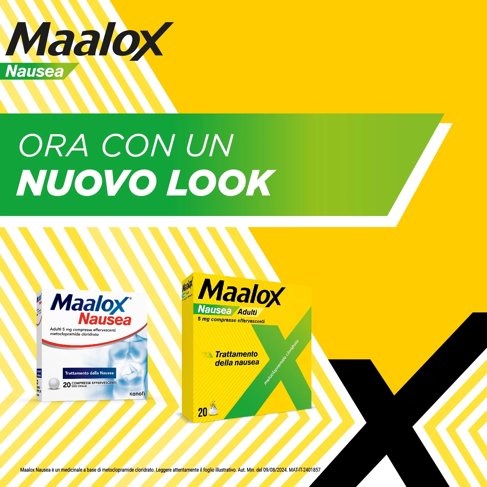 MAALOX Maalox Nausées 5 mg 20 comprimés effervescents