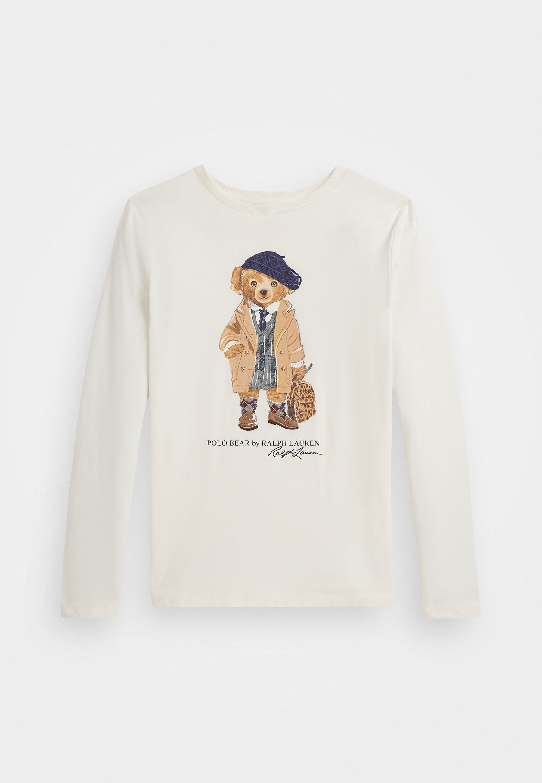 Polo Ralph Lauren POLO BEAR T-SHIRT EN JERSEY DE COTON À MANCHES LONGUES - Haut à manches longues - Nevis