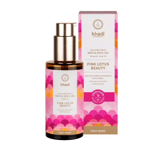 Khadi Skin & Soul harmonizujący olejek Pink Lotus Beauty 100ml