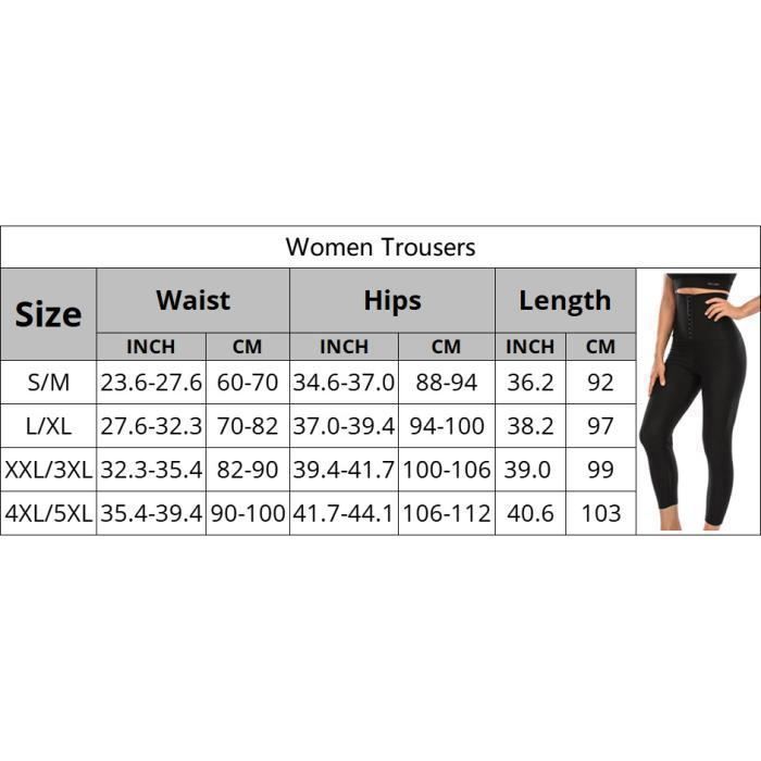 Pantalon de Sudation Femmes, Legging de Sport à Taille Haute pour Lifting des Fesses, Minceur Fitness Jogging Yoga