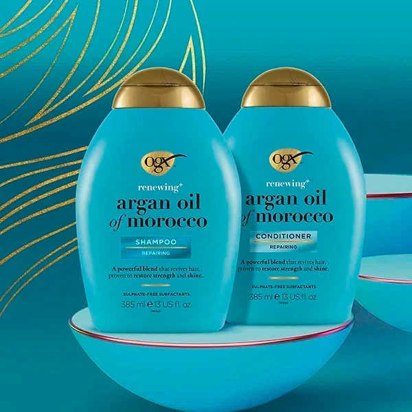 OGX Renewing+ kondicionér s arganovým olejem z Maroka 385 ml