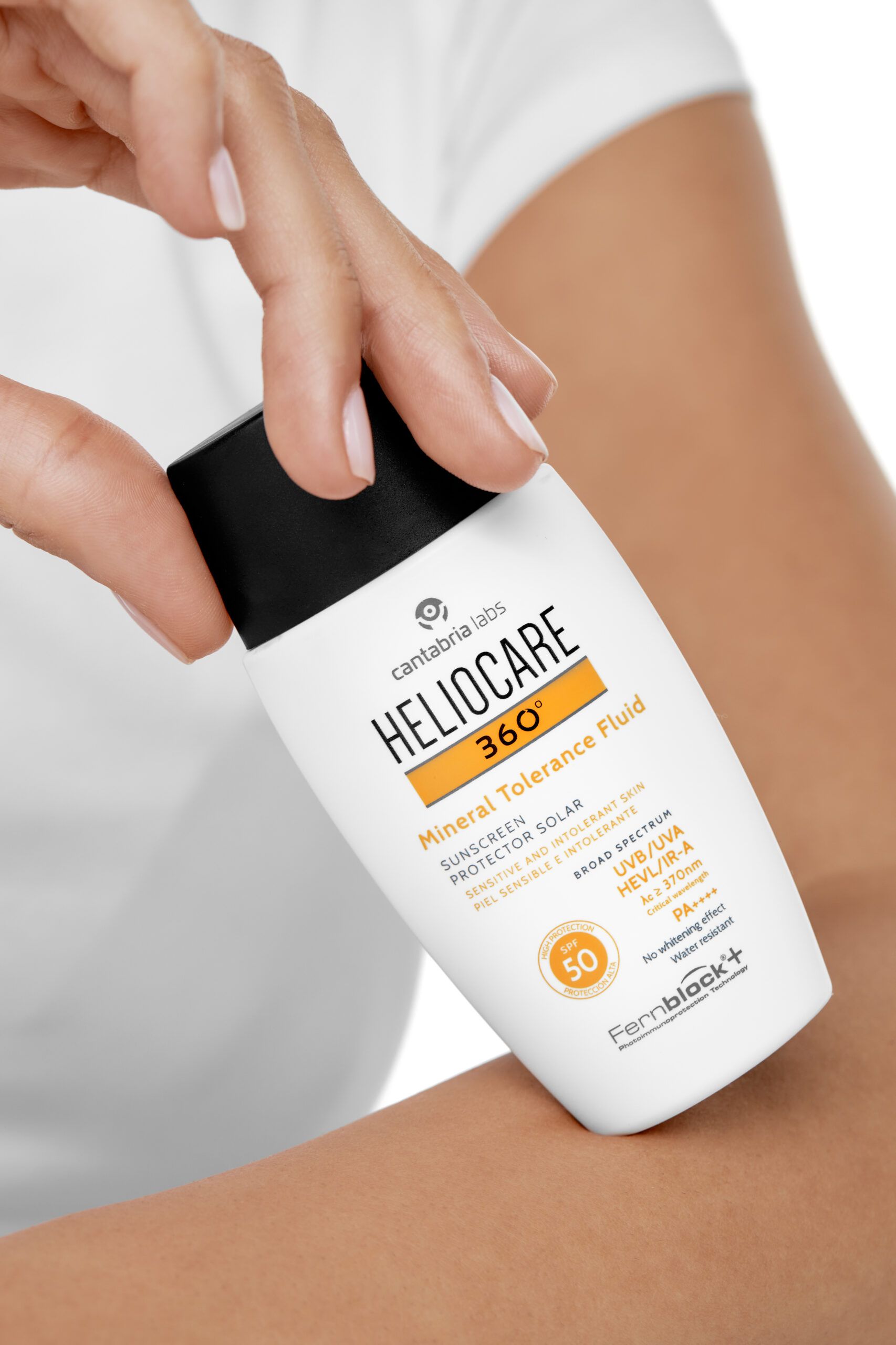 Heliocare 360º Mineral Tolerance Fluid SPF 50 Ochrana pred slnkom (lekáreň)