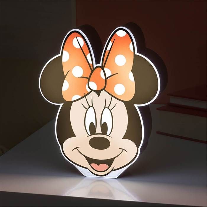 Lámpara 2D - PALADONE - MINNIE - Roja - LED - Interior - Infantil