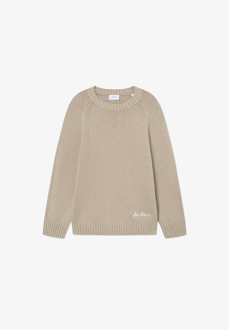 Les Deux BRAD ROUNDNECK UNISEX - Jumper - dark sand