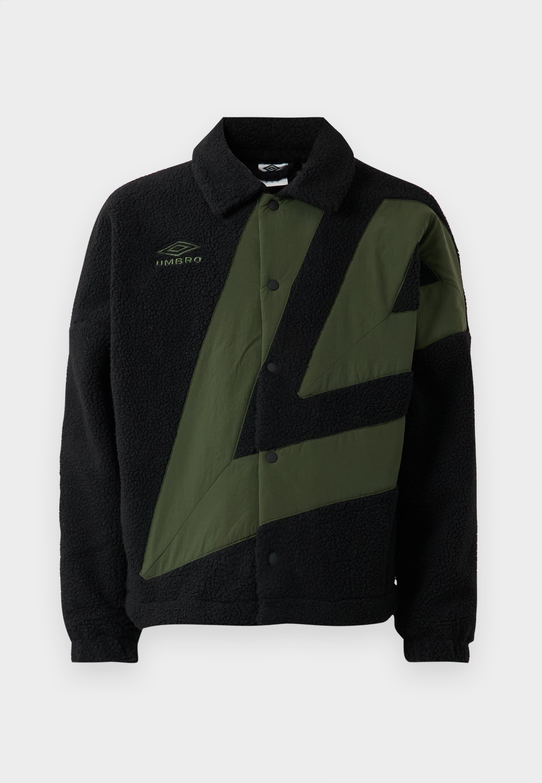 Giacca Umbro ACKET - Giacca in pile - nera/borsone