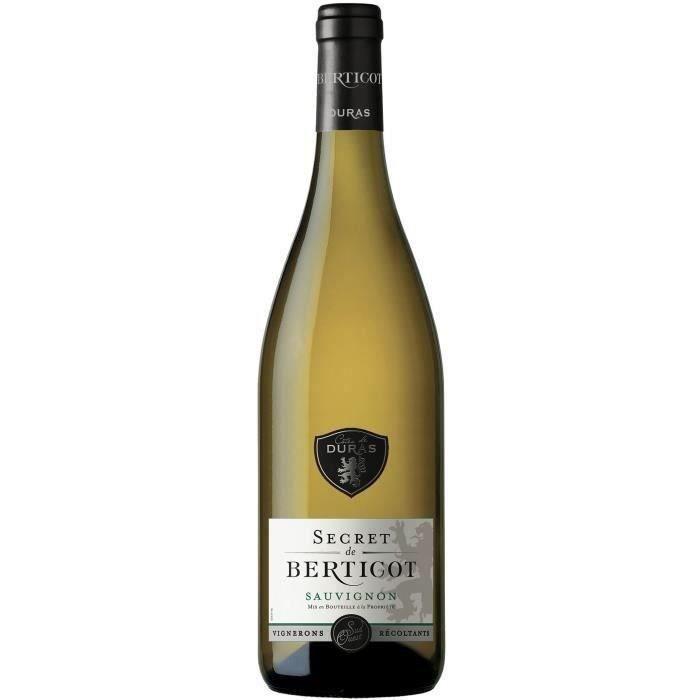 Secret de Berticot Sauvignon AOC Côtes de Duras - White wine from the South West x6 2024