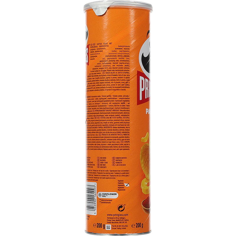 Pringles Pringles 200 g, Pimentón