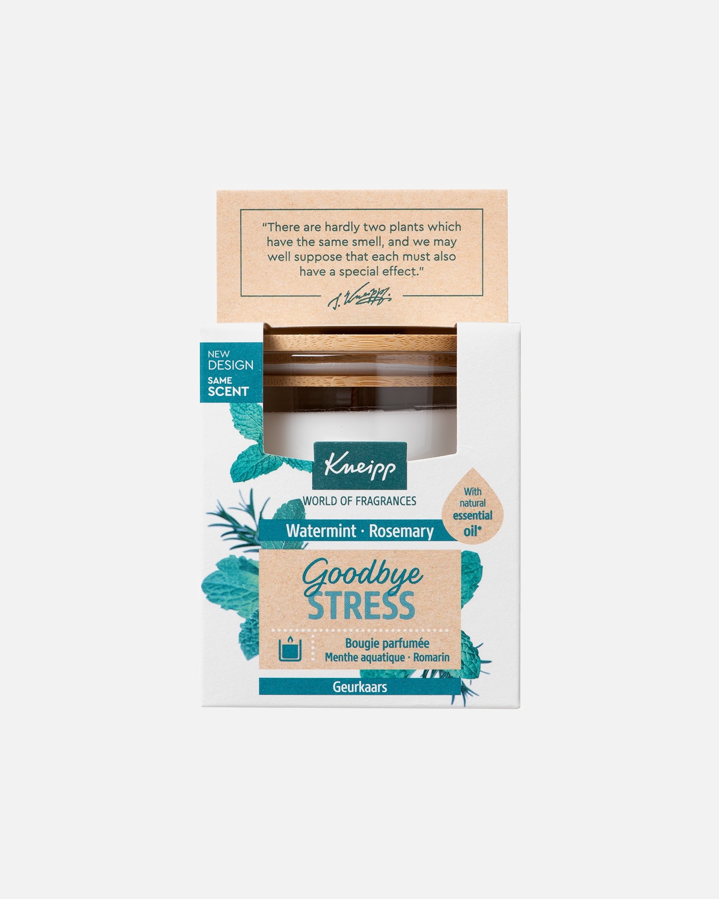 Kneipp doftljus “Goodbye Stress” – 145 g