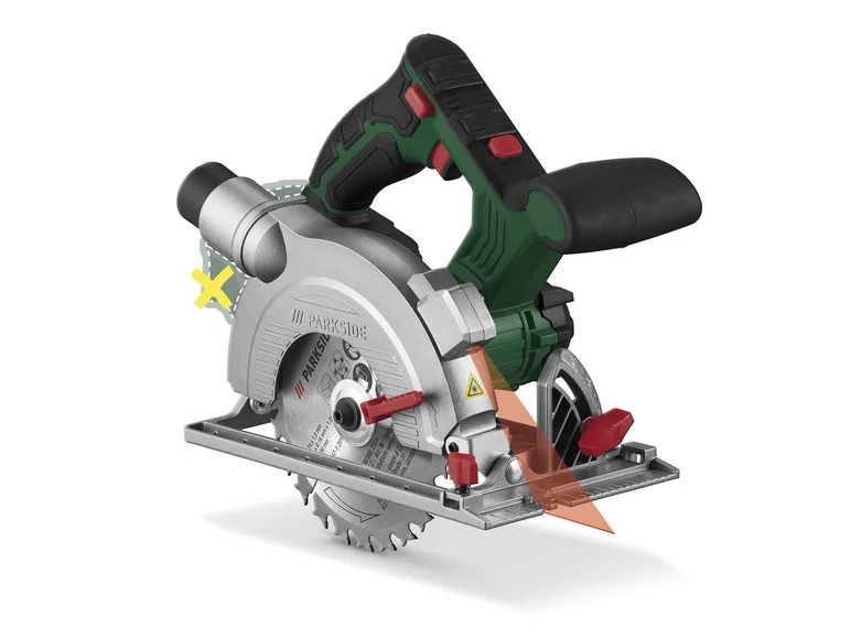 Serra circular sem fio PARKSIDE® PHKSA 20 Li B3, 20 V