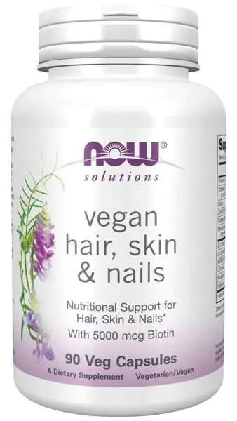Now Foods Vegan Hair Skin & Nails, kapsułki