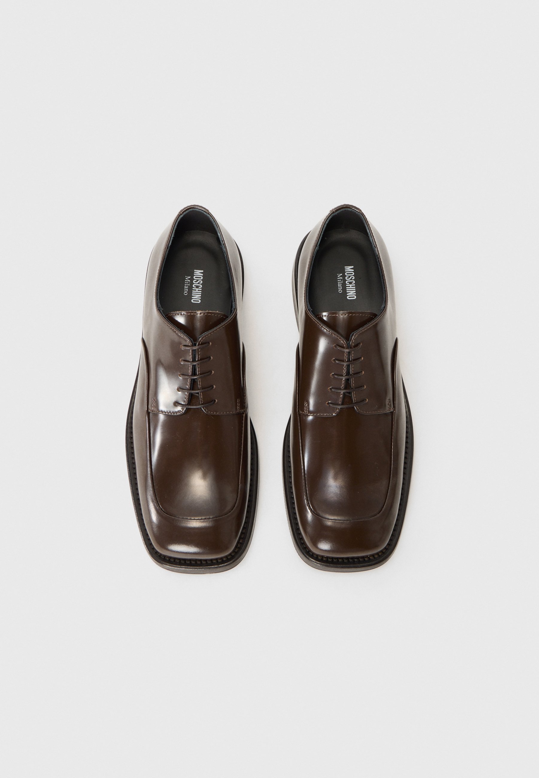 MOSCHINO Smart veterschoenen - donkerbruin