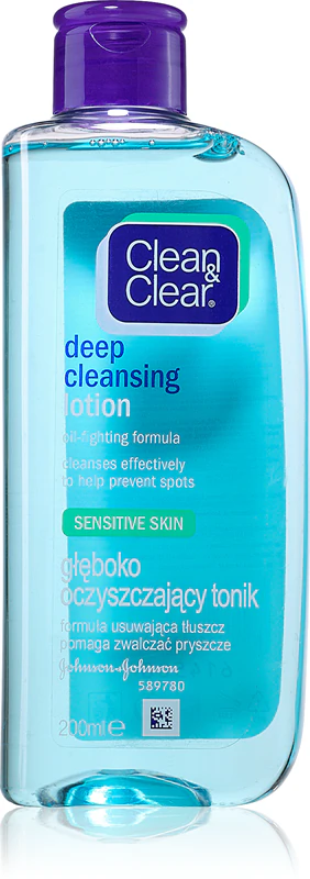 Clean & Clear Hĺbkovo čistiaci fluid pre citlivú pleť