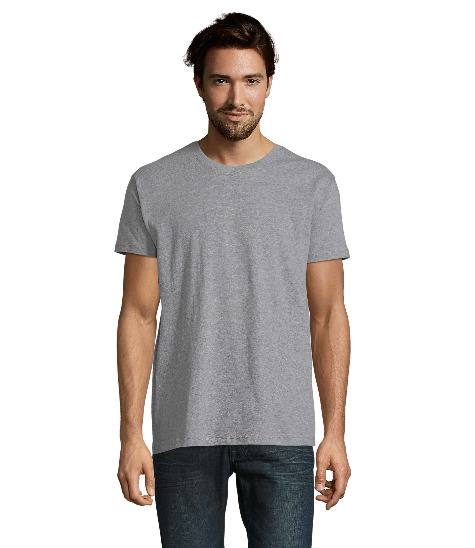  Camiseta Hombre Cuello Redondo Imperial