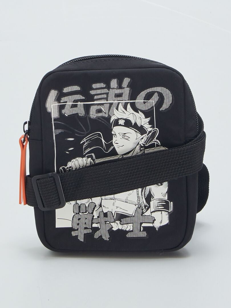 Bolsa estilo mangá - PRETA