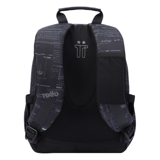  Mochila Escolar Totto Letras Internet Tempera