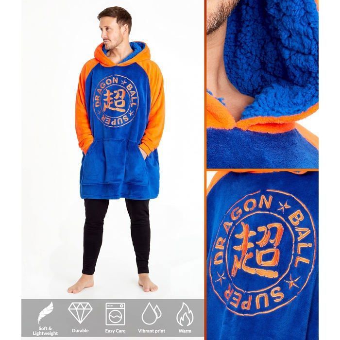 Sudadera - DRAGON BALL - Dragon Ball Z - Oversize - Polarie - 100% poliéster