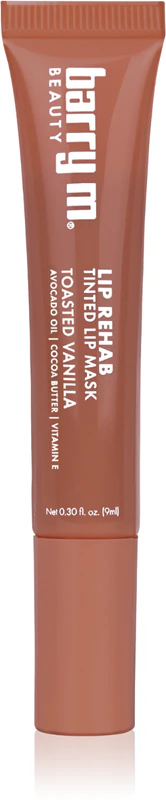 Výživná tónovaná maska na rty Barry M Lip Rehab