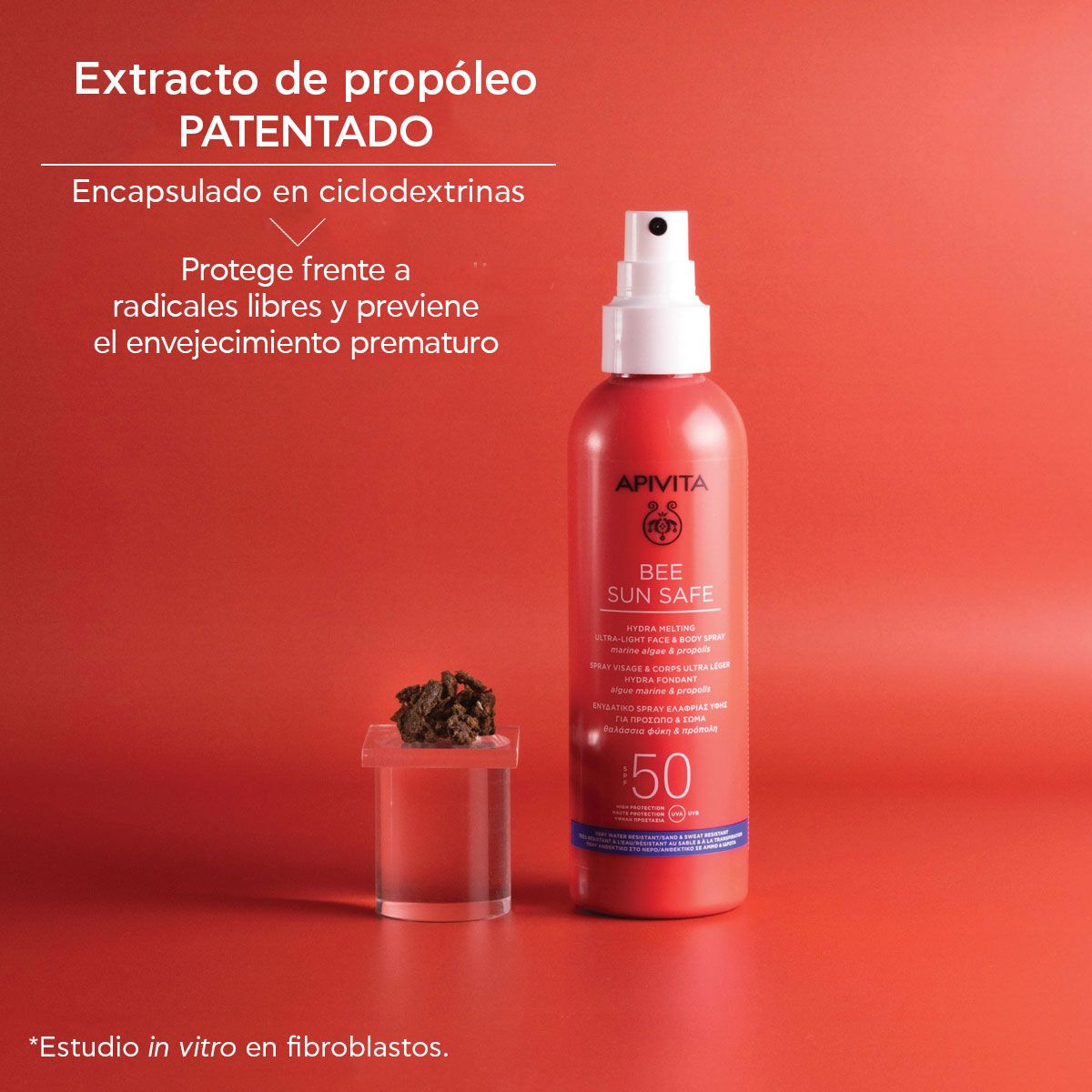 Bee Sun Safe Hydra Melting Spray Ultralight Saules aizsardzības aptieka