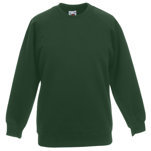  Moletom Raglan Fruit Of The Loom (Pacote com 2)