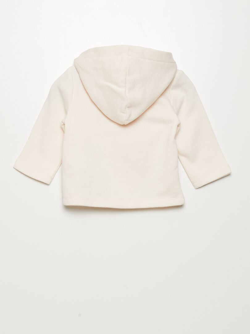 Sudadera con cremallera - ROSA