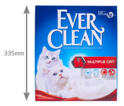Ever Clean® żwirek dla kotów zbrylający się w wielu miejscach