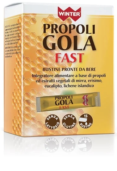 Crème pour le cou à la propolis d'hiver, 15 sachets