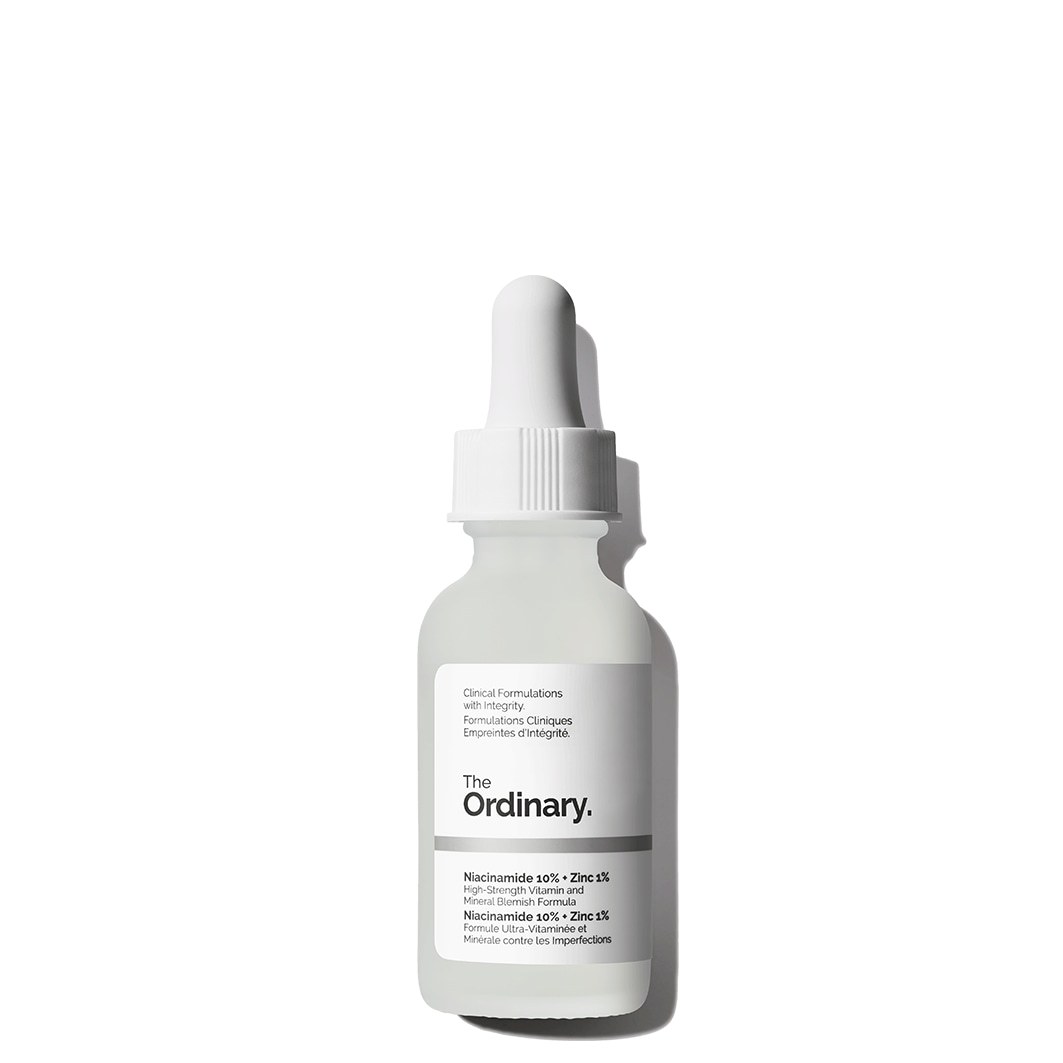 „The Ordinary“ drėkinamasis serumas nuo spuogų su niacinamidu 10 % + cinku 1 % – 30 ml