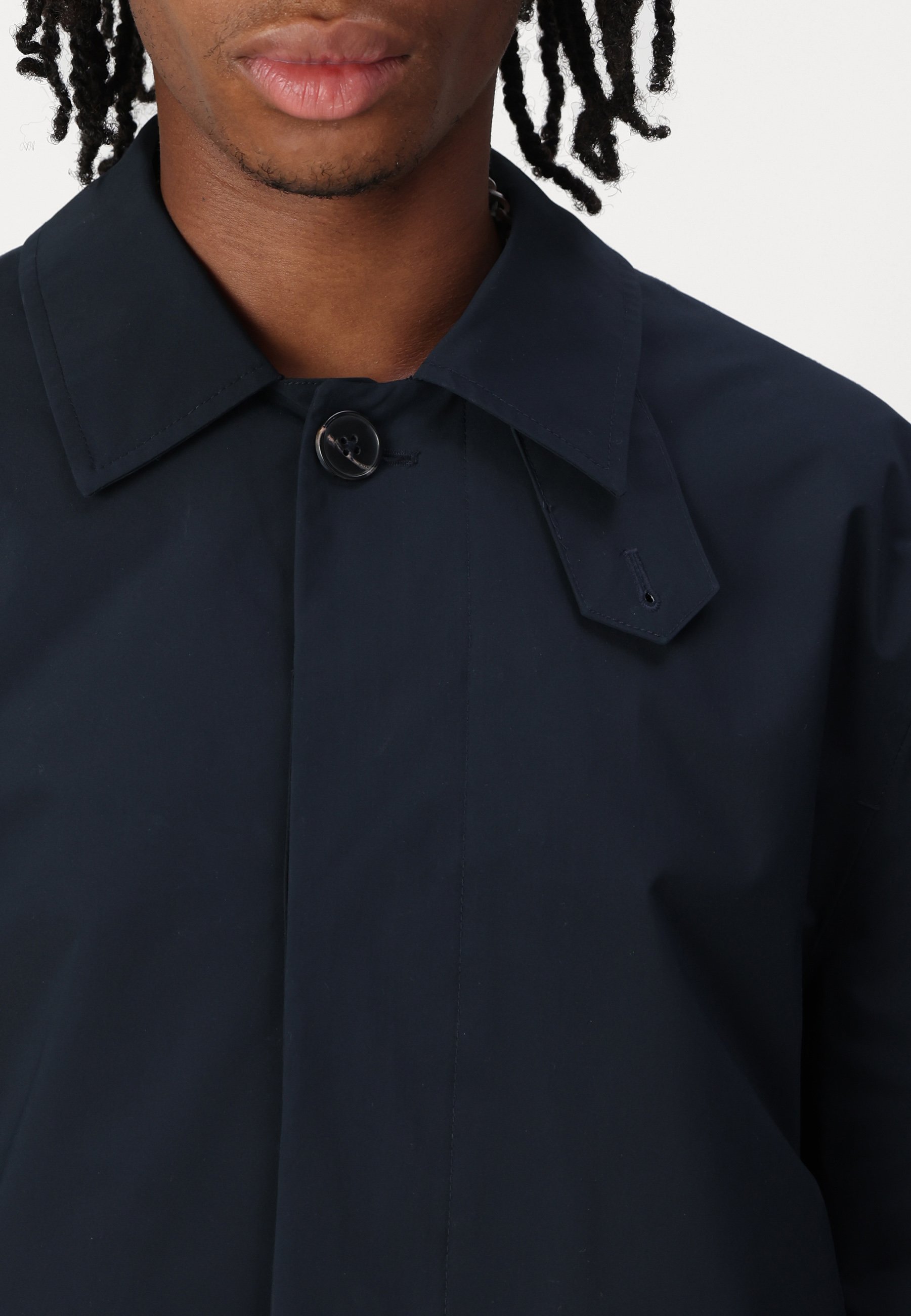 Samsøe Samsøe SABO - Trenčkot - tmavomodrý