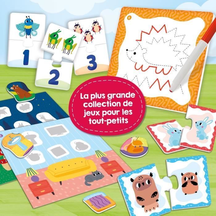 Jeu éducatif - LISCIANI - Carotina Baby - 60 activités - Mémoire et logique - Découverte des bases - Dès 2 ans