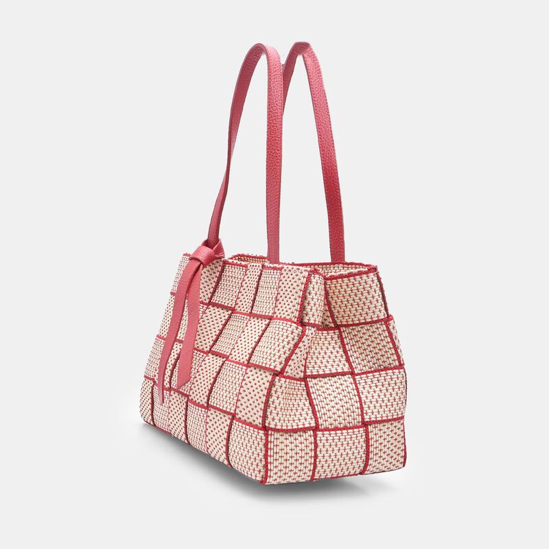 Torba typu shopper damska Bata z efektem splotu