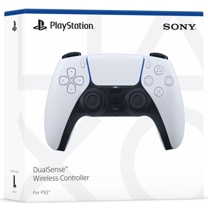 Manette sans fil DualSense™ - Blanche I PS5 et PC