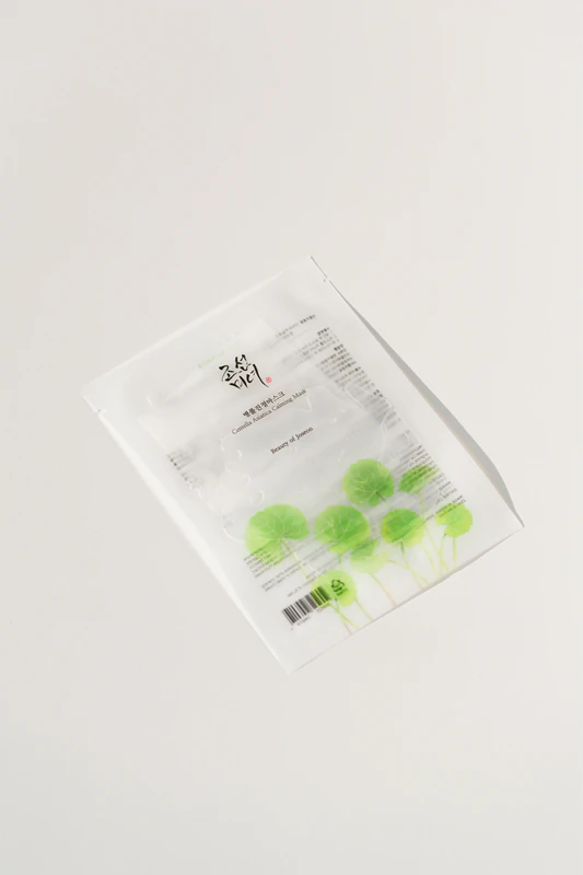 Hydratačná plátenná maska Beauty of Joseon Centella Asiatica Calming Mask na upokojenie a posilnenie citlivej pokožky