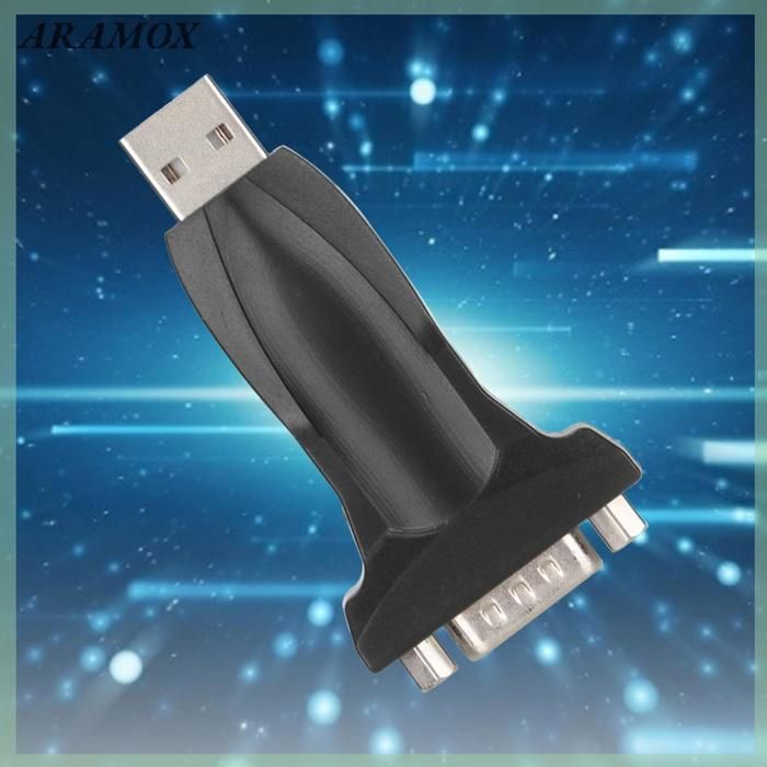 Convertidor USB a RS232 de ARAMOX, adaptador serie USB, convertidor USB macho a RS232 integrado en su proyector de vídeo.