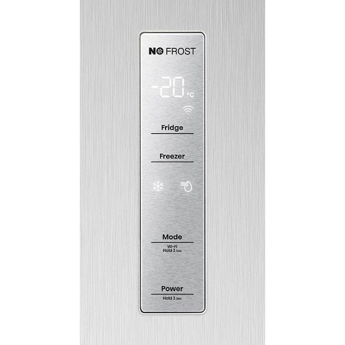 Réfrigérateur combiné - HISENSE - RT641N4AIE1 - Mulitportes - 493 L - Classe E - 70,4 x 69,4 x 200 cm - Inox