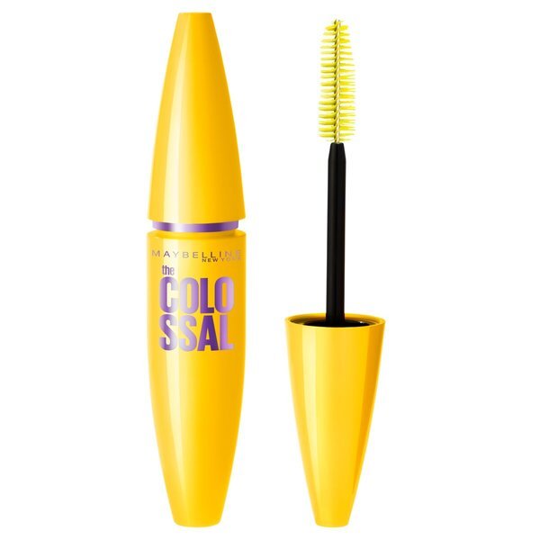 Maybelline New York The Colossal 100% melnā skropstu tuša<br>