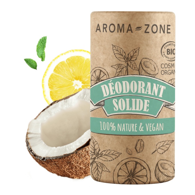 Festes Bio-Palmarosa-Deodorant