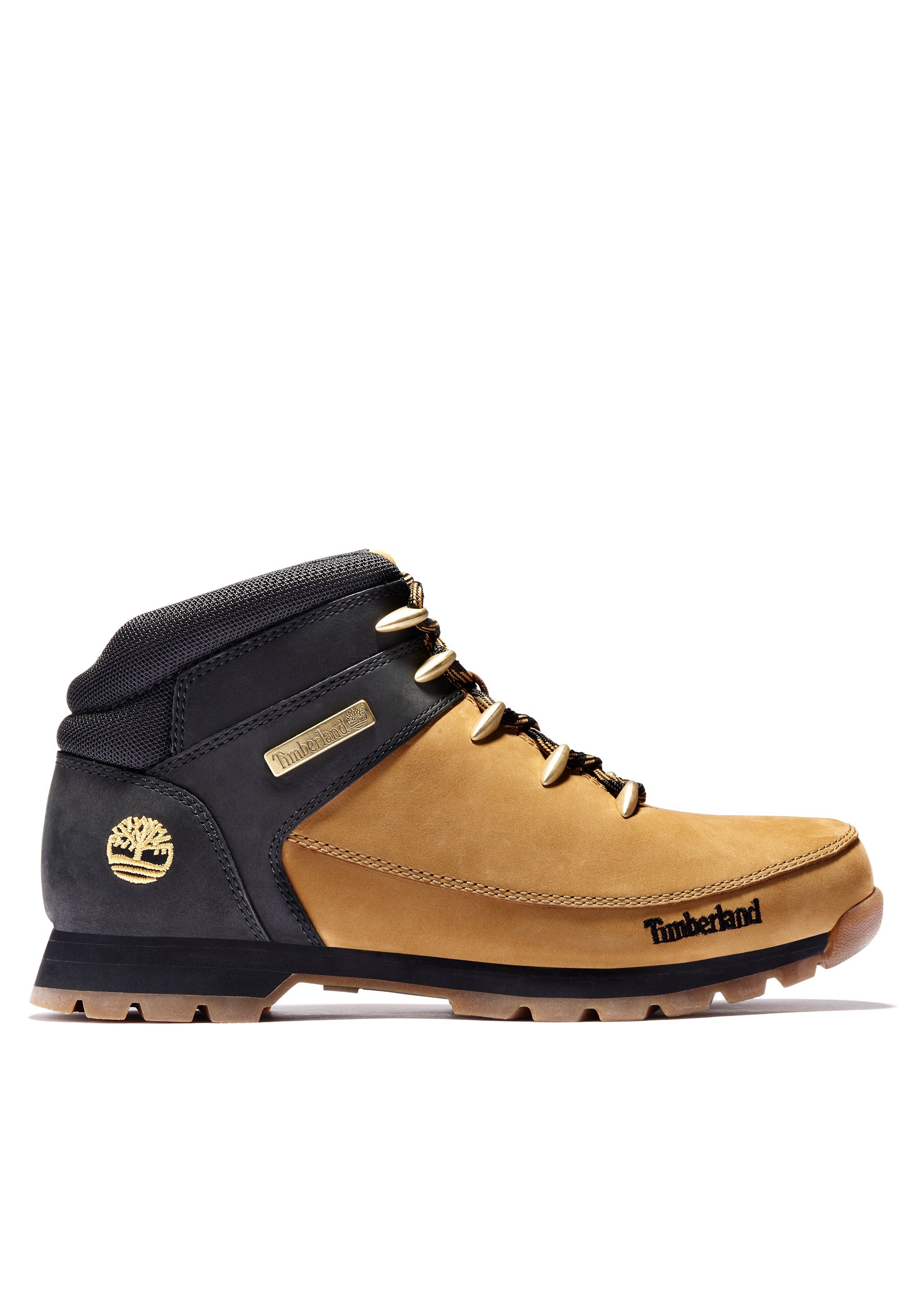 Timberland EURO SPRINT HIKER - Schnürstiefeletten - Weizenfarbenes Nubukleder mit schwarzem