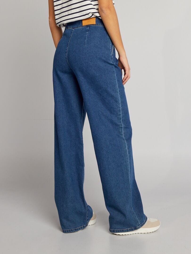 Calça jeans de perna larga 'JDY' - AZUL